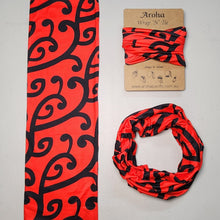 Load image into Gallery viewer, Aroha Wrap &#39;N&#39; Tie (Red)