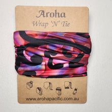 Load image into Gallery viewer, Aroha Wrap &#39;N&#39; Tie (Pink Paua)