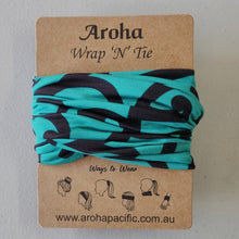 Load image into Gallery viewer, Aroha Wrap &#39;N&#39; Tie (Green)