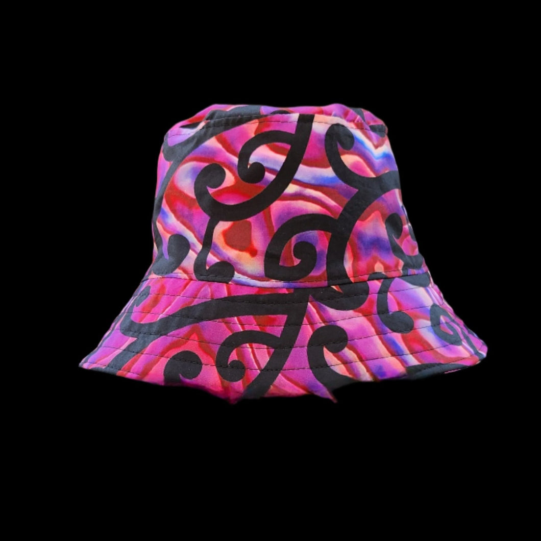 Bucket Hat (Pink Paua)