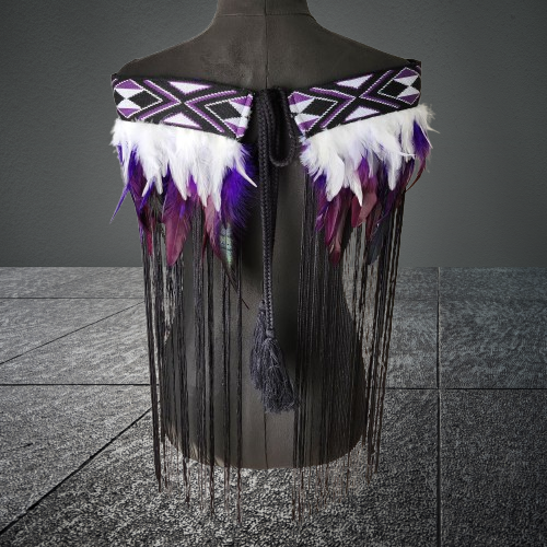 Long Tassel Purple Large