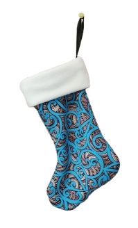 Christmas Stocking   Blue