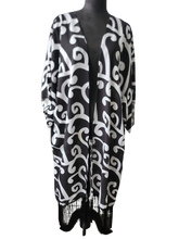 Load image into Gallery viewer, Kimono   White/Black