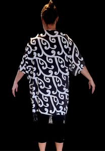 Kimono   White/Black
