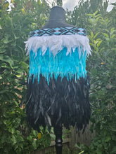 Load image into Gallery viewer, Medium  Half   Black/Teal/White