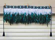 Load image into Gallery viewer, Small Quarter Teal/White